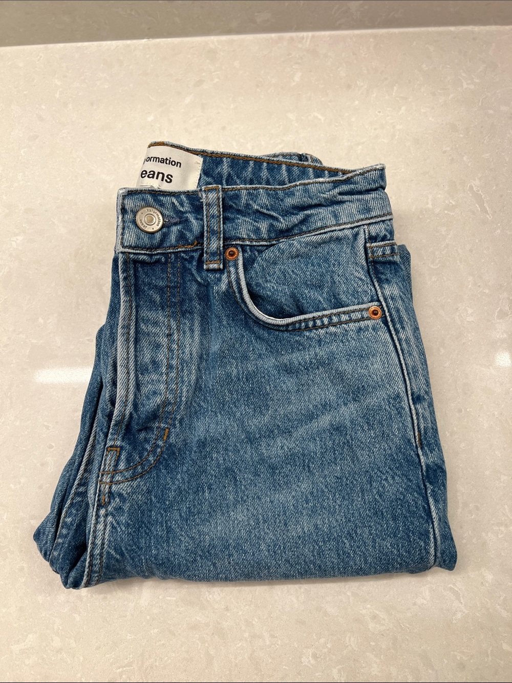 Reformation Cynthia High Rise Straight Jeans (25)
